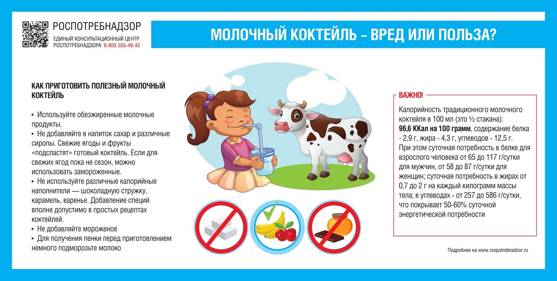 Молочный коктейль – неоднозначный продукт.